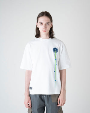 UFO プリント グラフィック Tシャツ