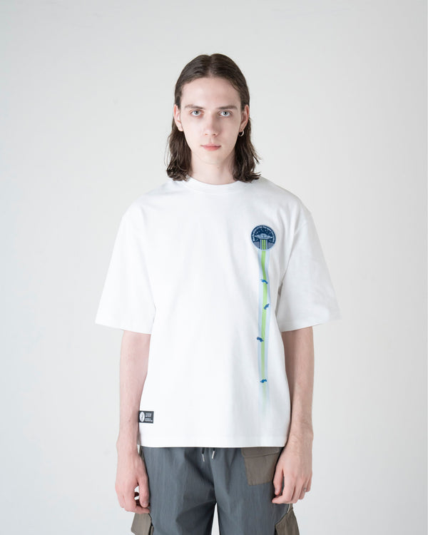 UFO プリント グラフィック Tシャツ