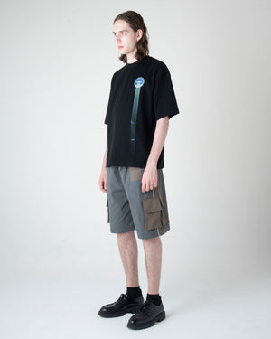 UFO プリント グラフィック Tシャツ