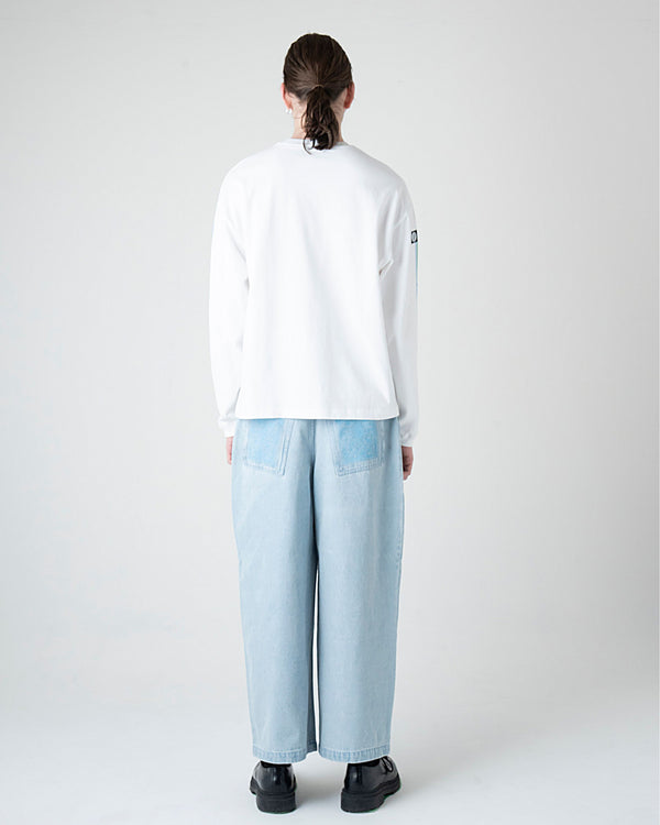 UFO グラフィック ロングスリーブ Tシャツ