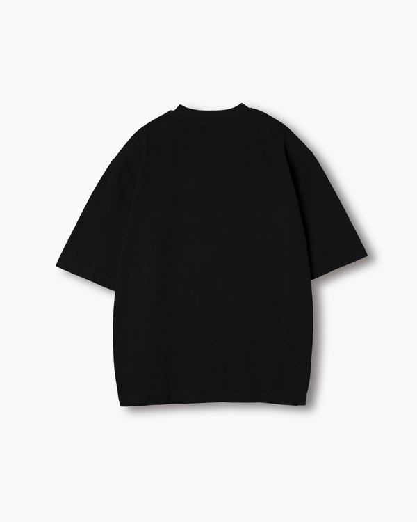 ロゴシリコンプリントTシャツ