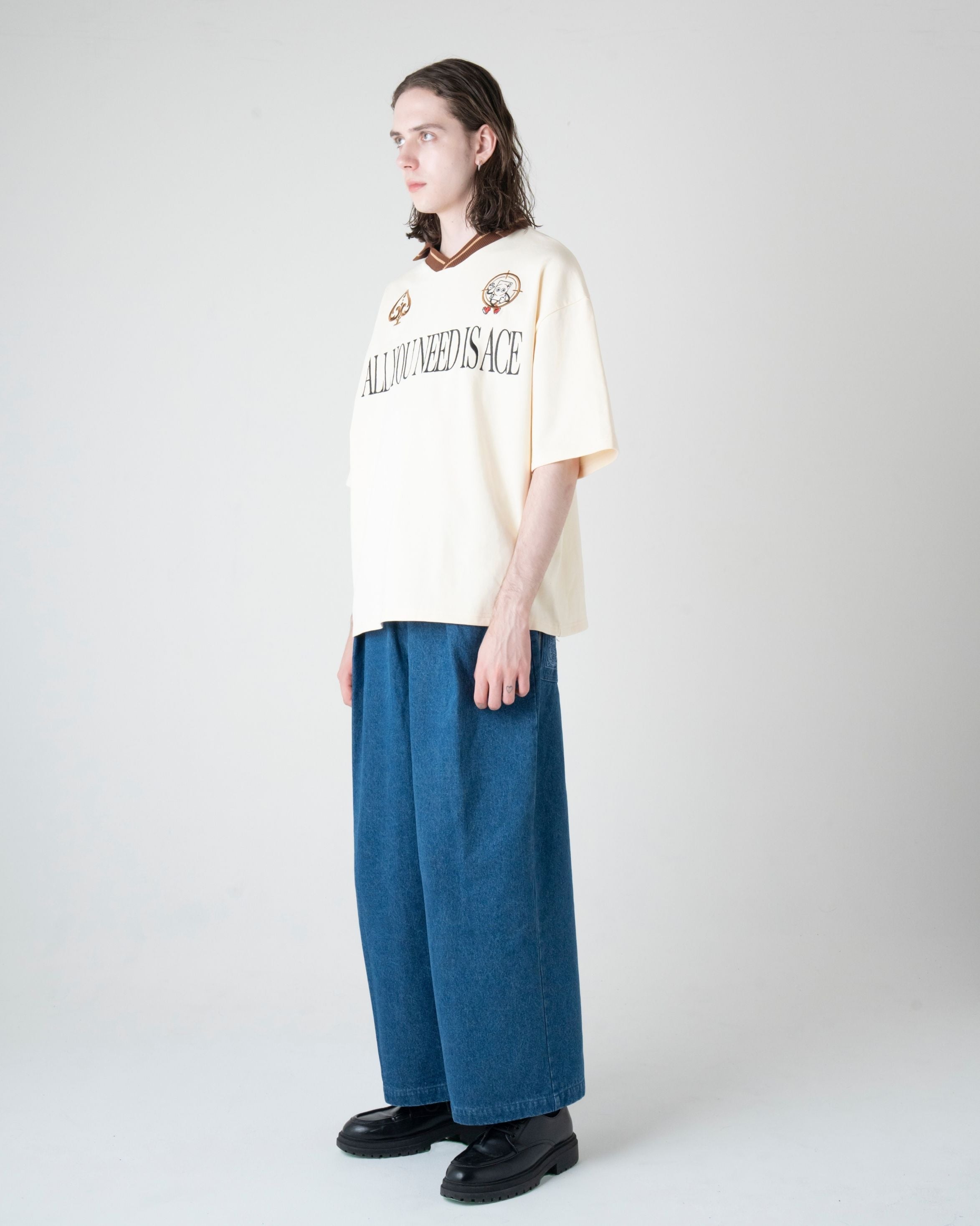 【美品】deal me ユニフォーム ショートスリーブ Tシャツ ユニフォーム ショートスリーブ Tシャツ