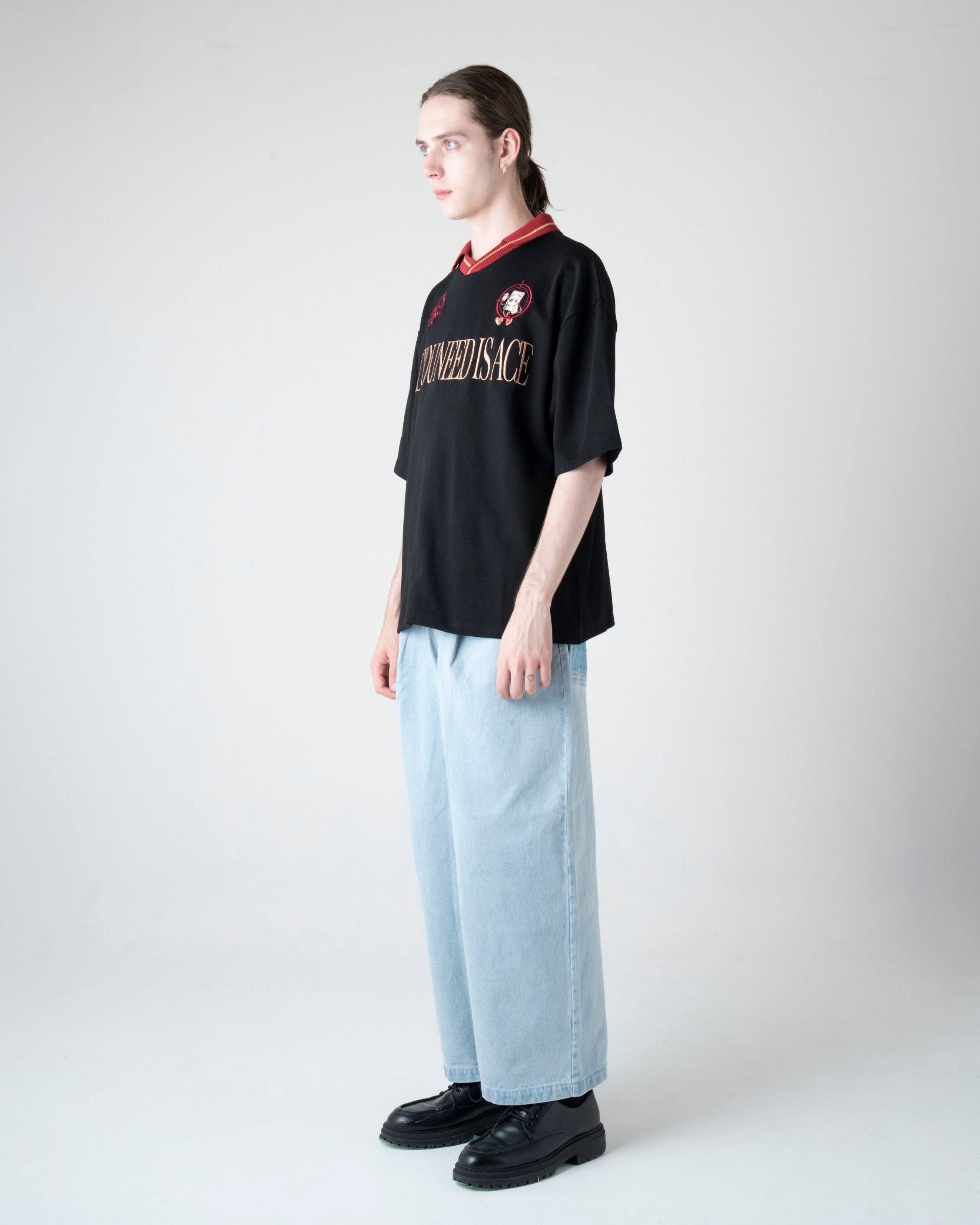 【美品】deal me ユニフォーム ショートスリーブ Tシャツ ユニフォーム ショートスリーブ Tシャツ