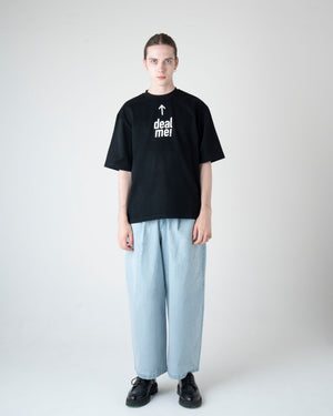 ロゴシリコンプリントTシャツ