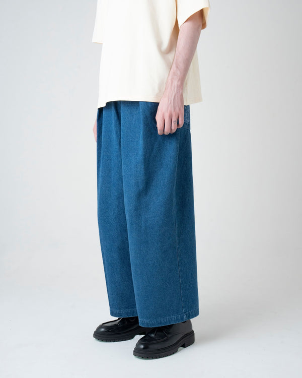 デニム ワイドパンツ