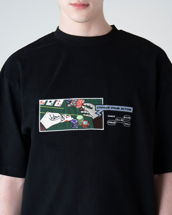 PLAYING エンブロイダリー Tシャツ