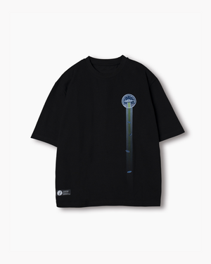 UFO プリント グラフィック Tシャツ