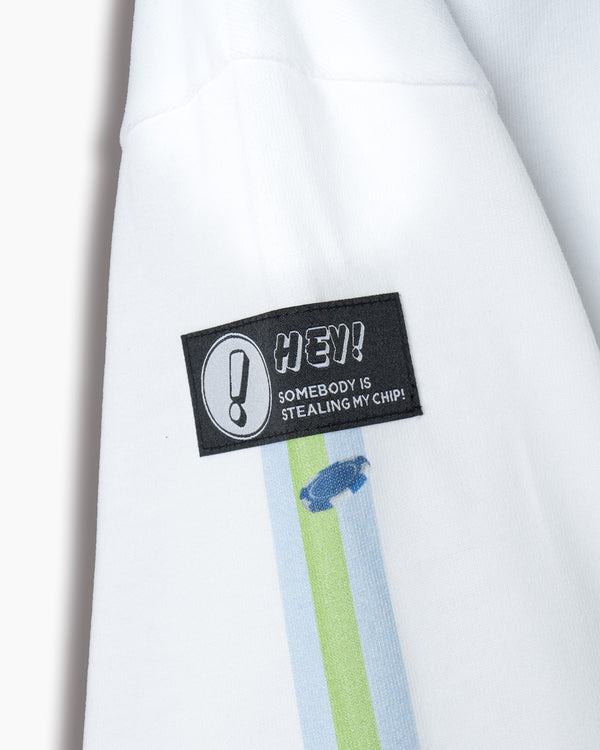 UFO グラフィック ロングスリーブ Tシャツ