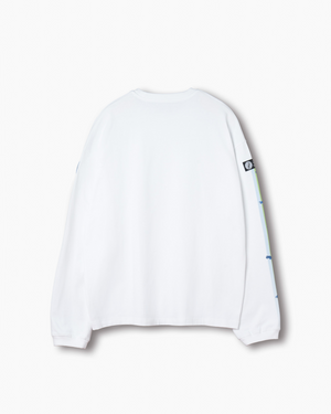 UFO グラフィック ロングスリーブ Tシャツ