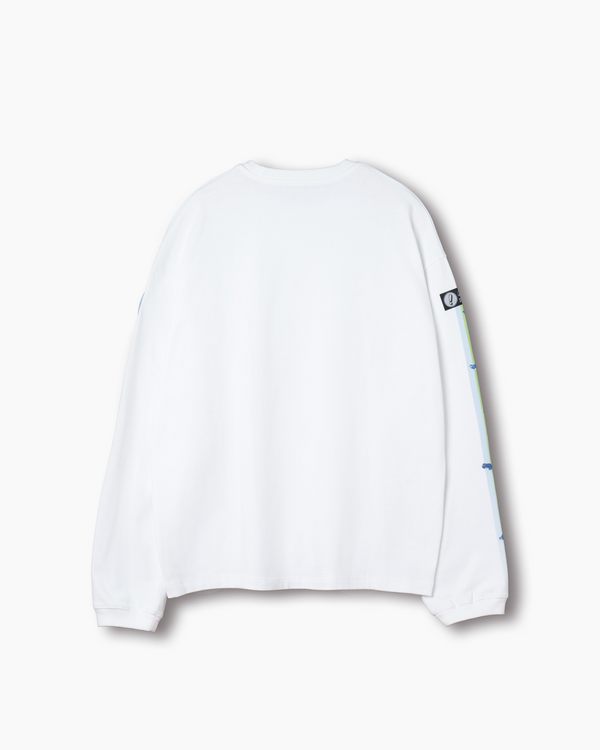 UFO グラフィック ロングスリーブ Tシャツ