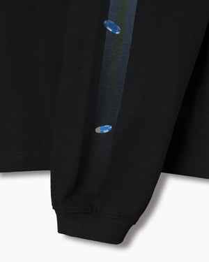UFO グラフィック ロングスリーブ Tシャツ