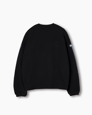 UFO グラフィック ロングスリーブ Tシャツ