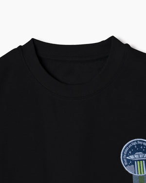 UFO プリント グラフィック Tシャツ