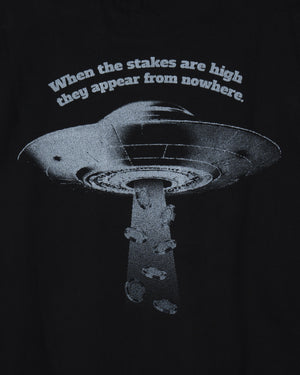 UFO プリント グラフィック Tシャツ