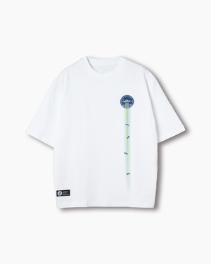 UFO プリント グラフィック Tシャツ