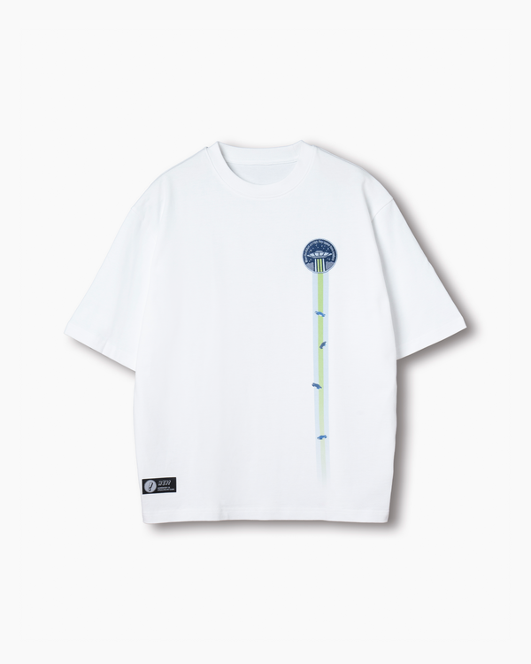 UFO プリント グラフィック Tシャツ