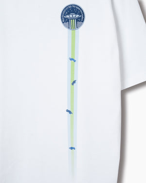 UFO プリント グラフィック Tシャツ