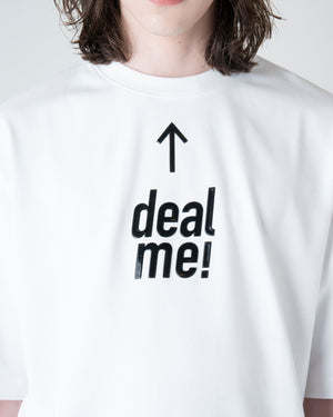 ロゴシリコンプリントTシャツ