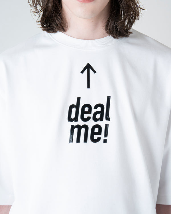 ロゴシリコンプリントTシャツ