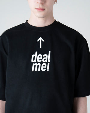 ロゴシリコンプリントTシャツ